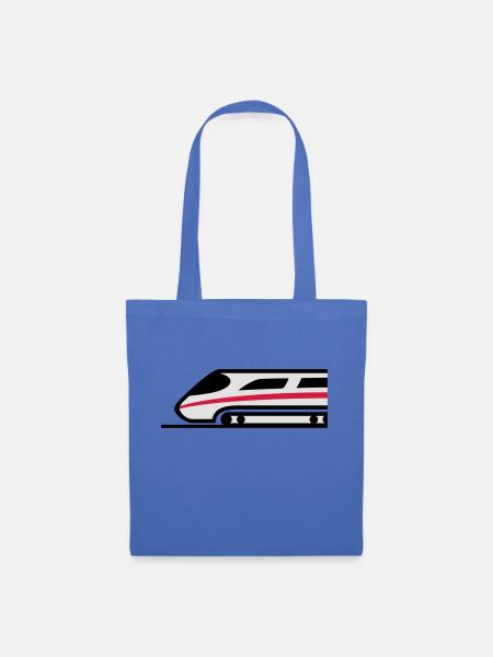 Express Train Logo - Stoffbeutel - Hellblau
