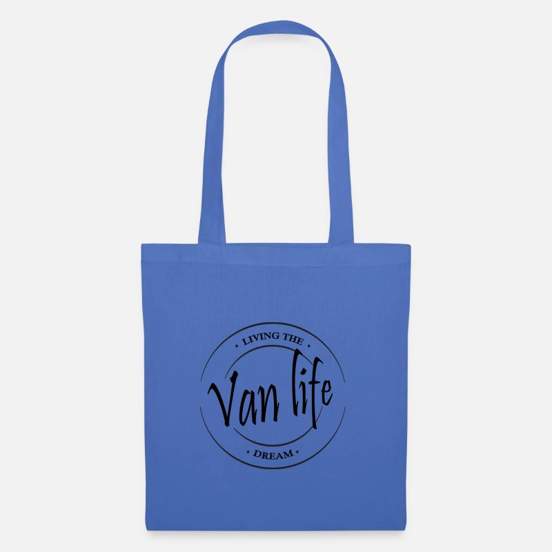 Van Leben - Stoffbeutel - Hellblau