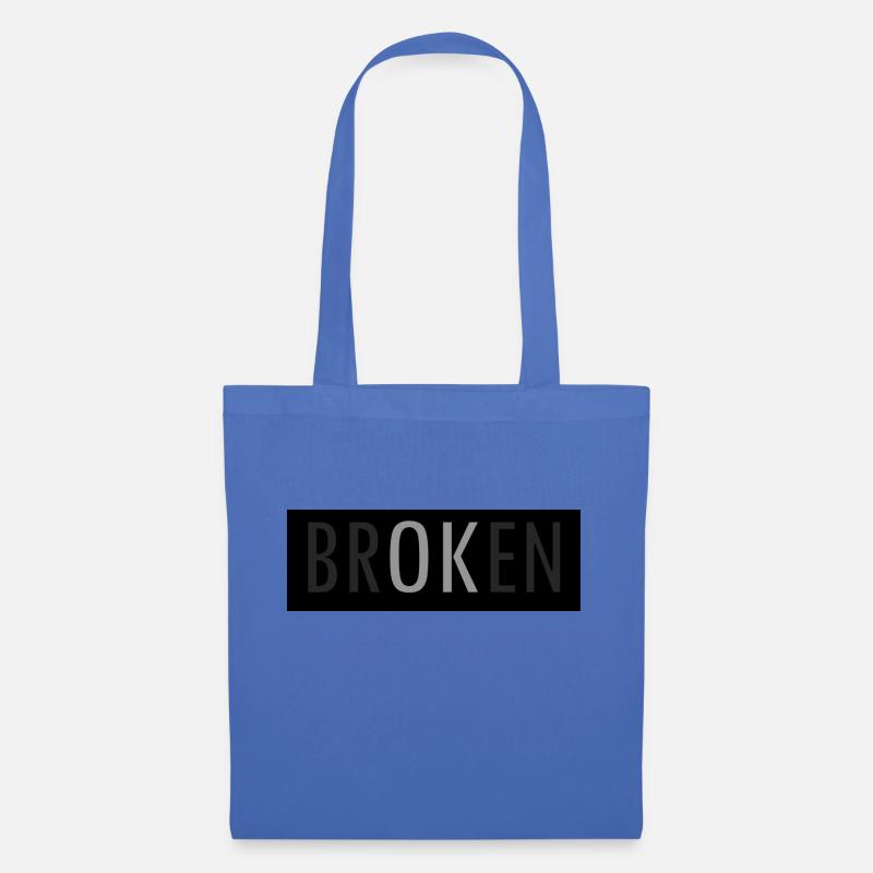 Broken - Tote Bag - light blue