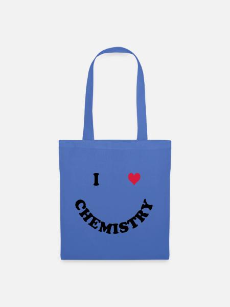 Chemie - Stoffbeutel - Hellblau