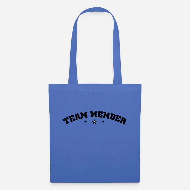 Team Mitglied - Stoffbeutel - Hellblau