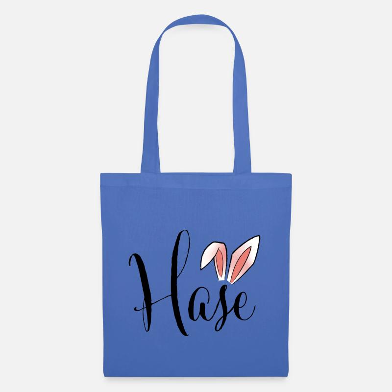 Hase - Stoffbeutel - Hellblau