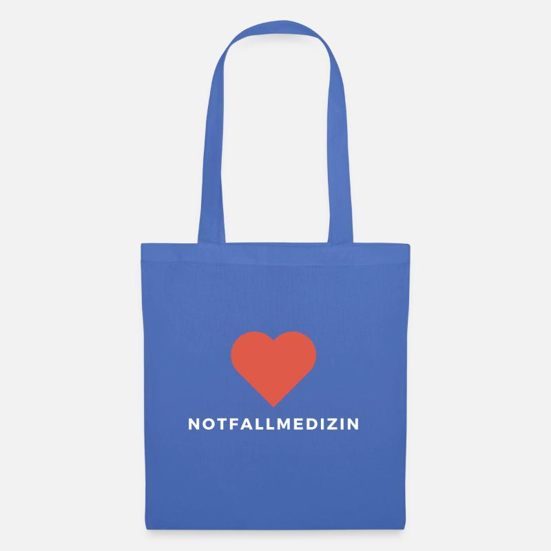 Wir lieben Notfallmedizin! - Stoffbeutel - Hellblau