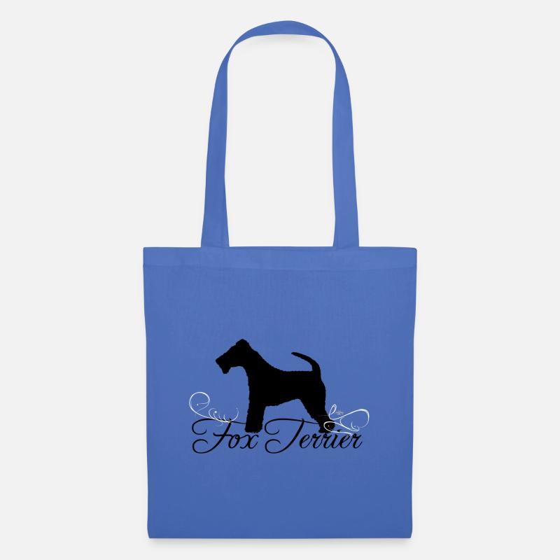 foxterrier2 - Stoffbeutel - Hellblau