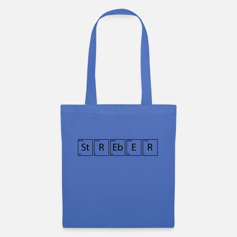 streber - Stoffbeutel - Hellblau