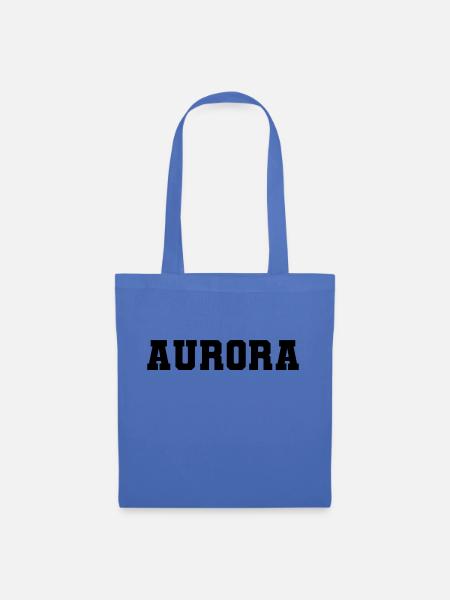 Name - Aurora - Stoffbeutel - Hellblau