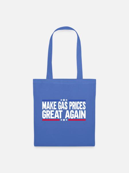 Make Gas Prices Great Again - Stoffbeutel - Hellblau