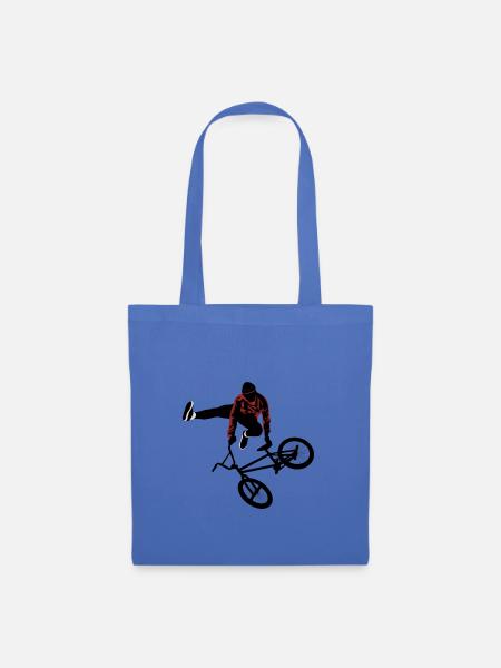 Freestyle BMX T-shirt - Stoffbeutel - Hellblau