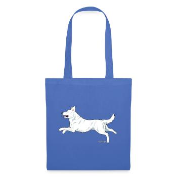 whitesheponly - Stoffbeutel - Hellblau - Vorne