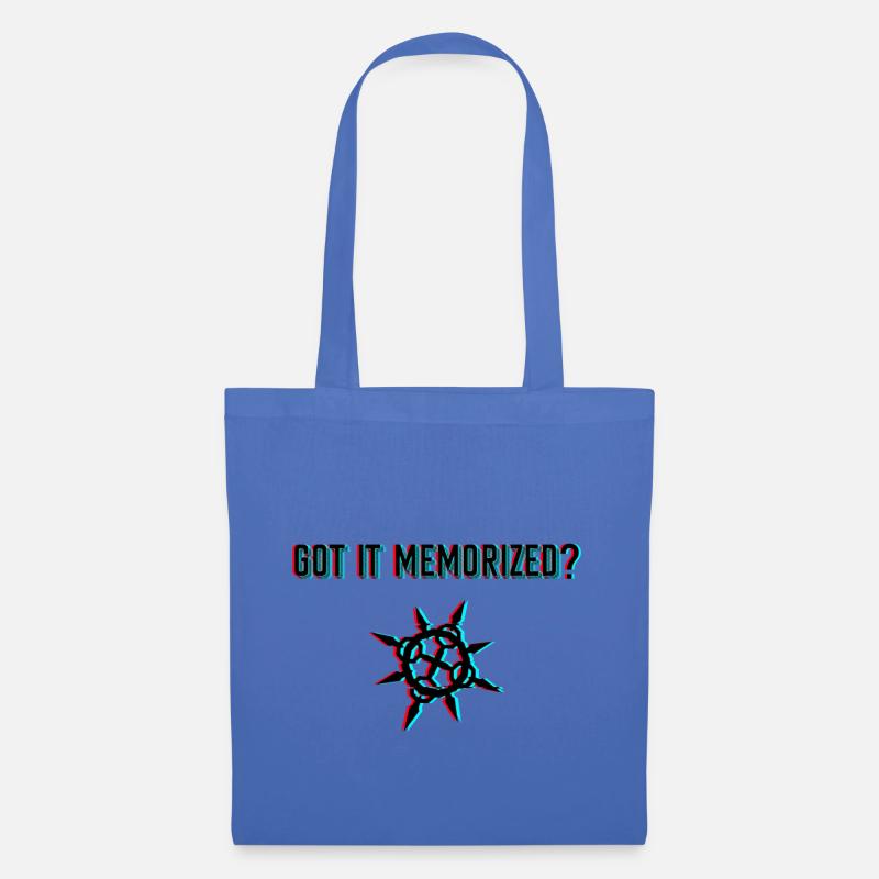 Got it memorized? - Stoffbeutel - Hellblau