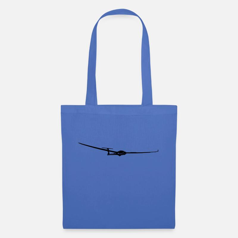 Segelflugzeug - Stoffbeutel - Hellblau