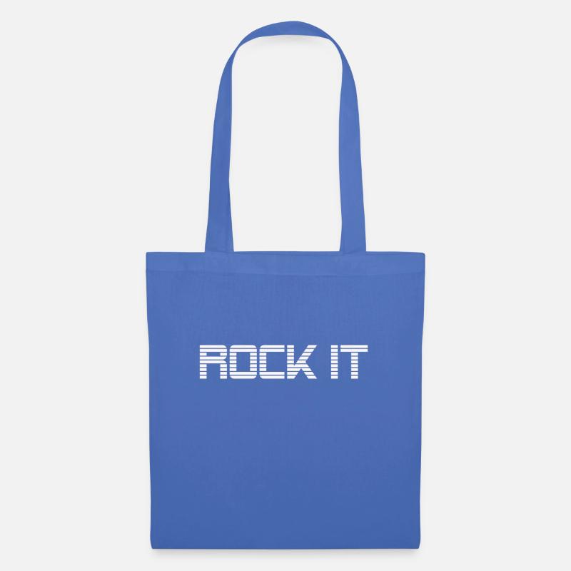 Rock it - Stoffbeutel - Hellblau