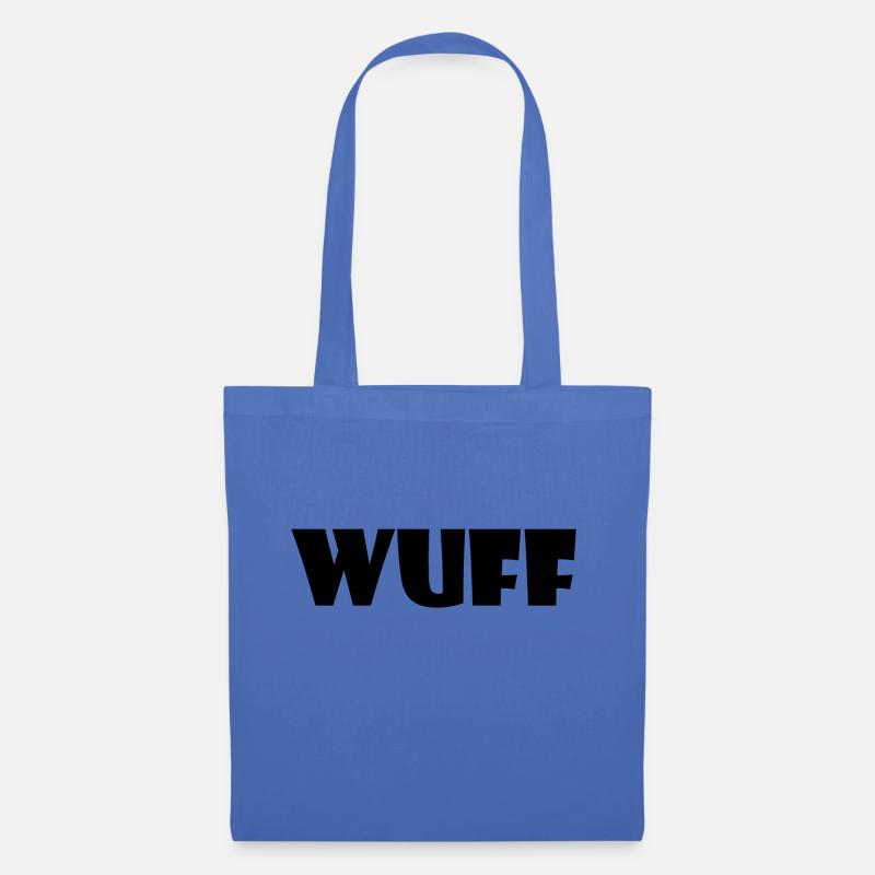 wuff - Stoffbeutel - Hellblau