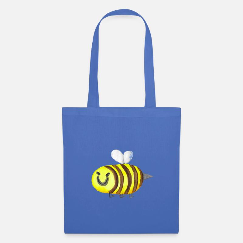 Evil bee - Tote Bag - light blue