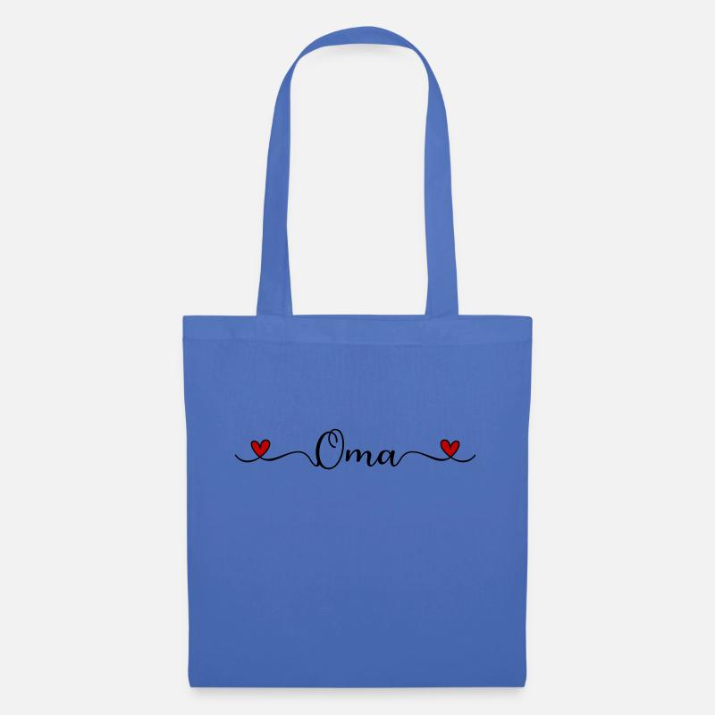 Oma - Stoffbeutel - Hellblau
