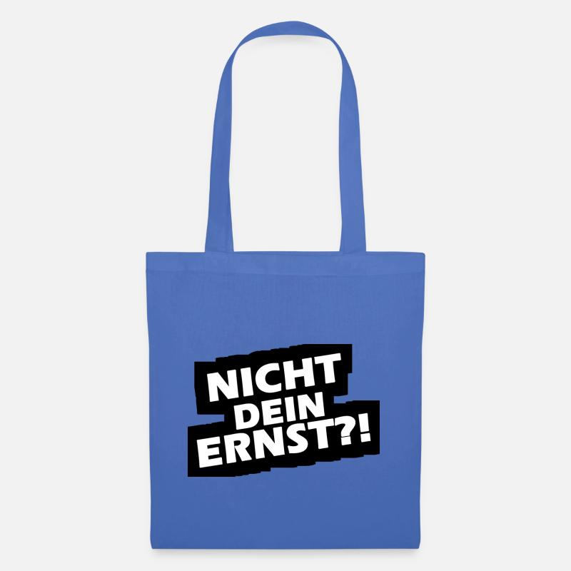 Nicht Dein Ernst - Stoffbeutel - Hellblau