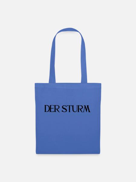 Der Sturm - Stoffbeutel - Hellblau