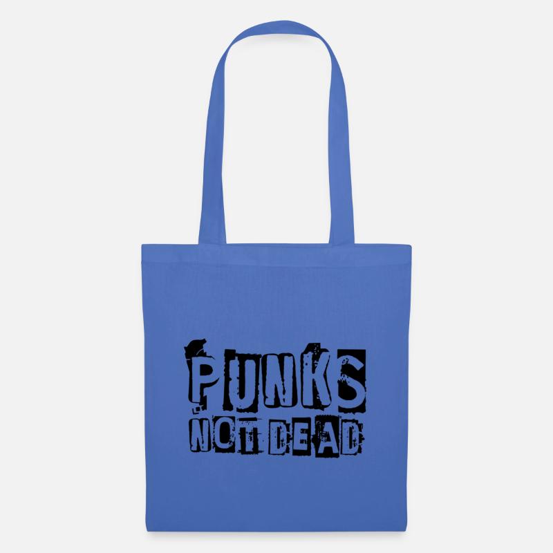 Punks not dead - Tote Bag - light blue