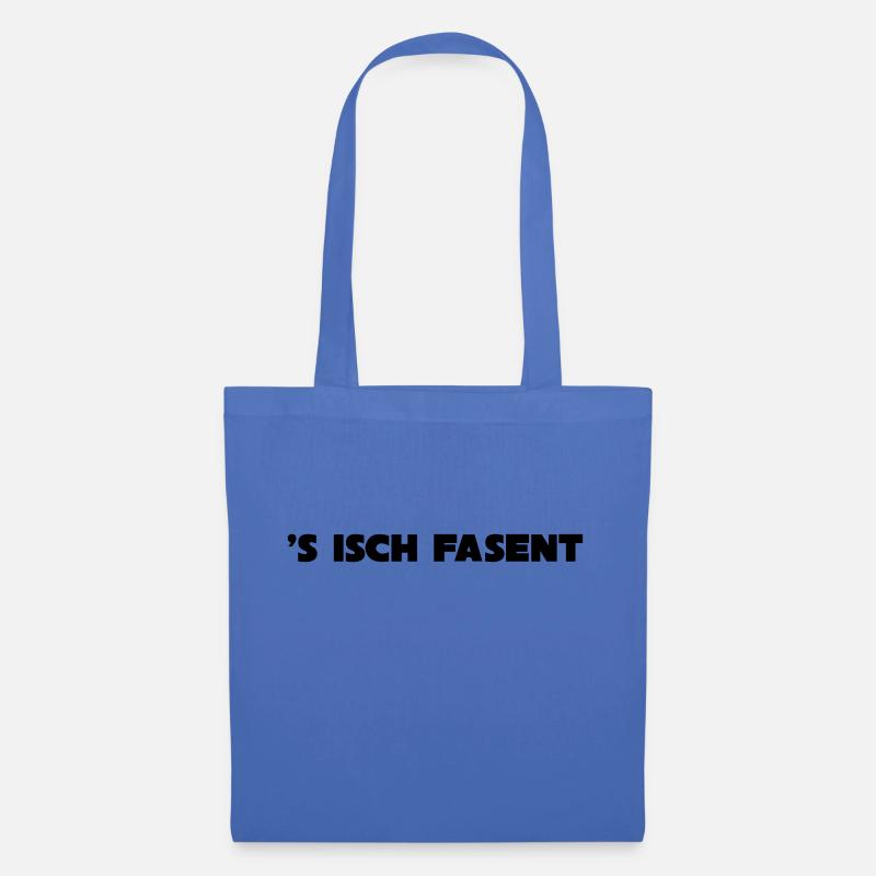 s isch ***FASENT*** - Stoffbeutel - Hellblau