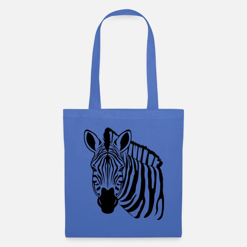 Zebra - Tote Bag - light blue