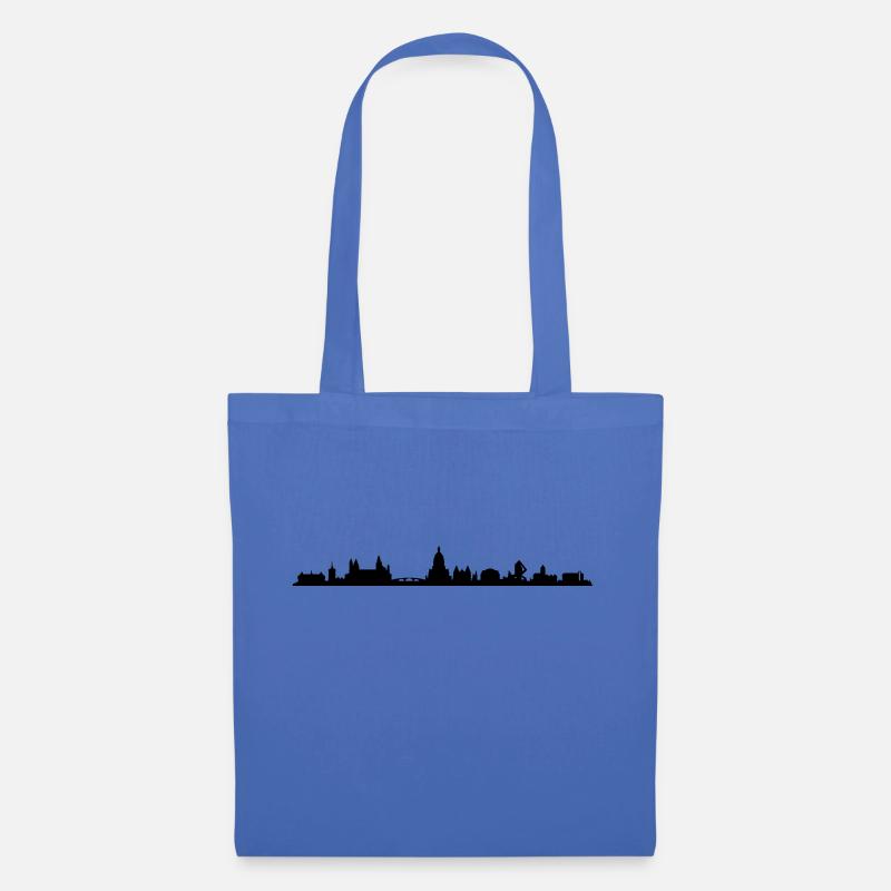 Skyline - Mainz - Stoffbeutel - Hellblau