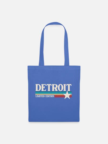 Detroit - Stoffbeutel - Hellblau