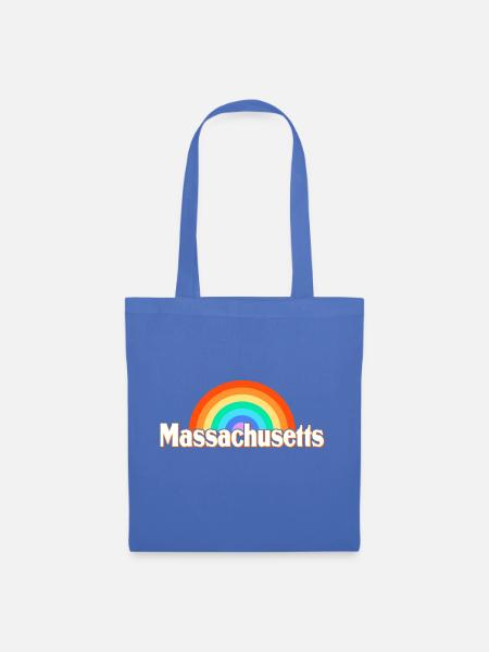 Massachusetts - Stoffbeutel - Hellblau