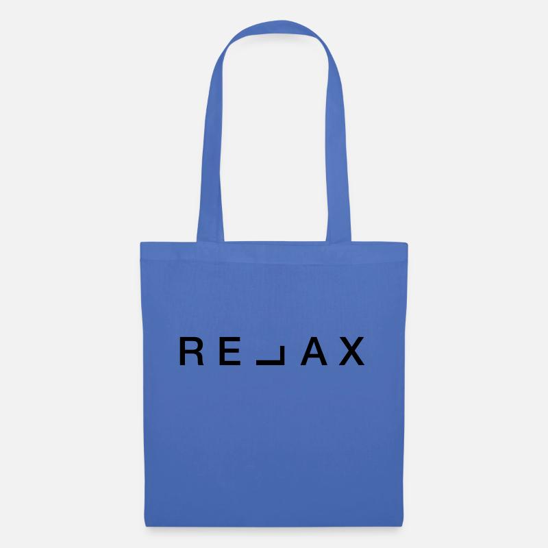 relax - Stoffbeutel - Hellblau