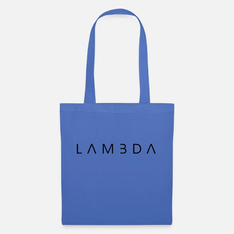 lambda - Sac en tissu - bleu pâle