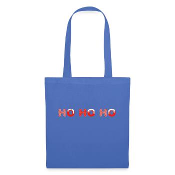 HO HO HO Weihnachten - Stoffbeutel - Hellblau - Vorne