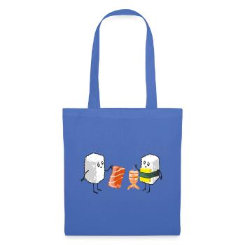 Sushi Shopping - Stoffbeutel - Hellblau - Vorne