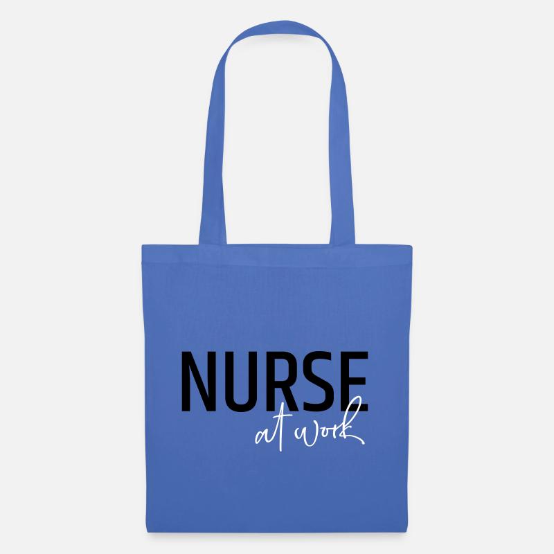 Nurse at work - Tote Bag - light blue