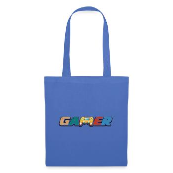 Gamer Graphic Video Game Player Gaming Gamer Pc Co - Stoffbeutel - Hellblau - Vorne