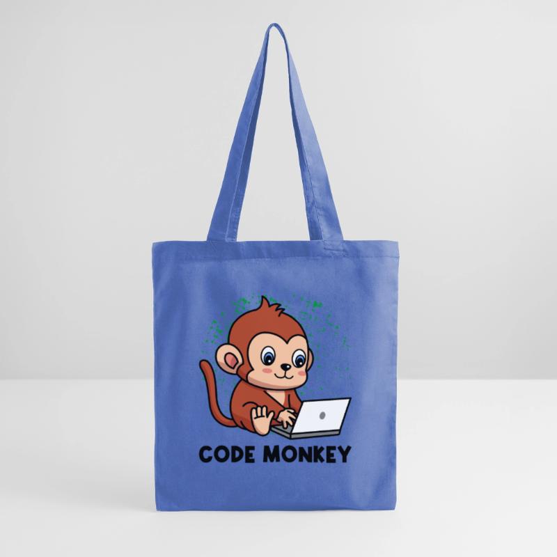Code Monkey Programming Coder Computer Geek Develo Stoffbeutel