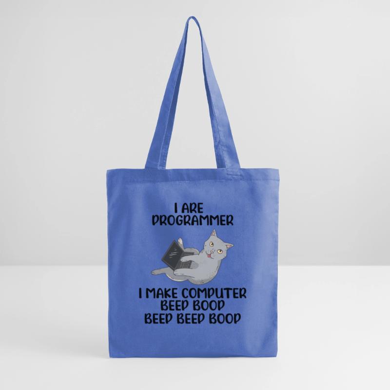 I Are Programmer I Make Computer Beep Bop Coder So Stoffbeutel