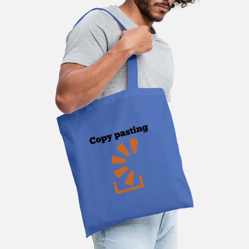 Copy Pasting Programming Coder Software Developer Stoffbeutel