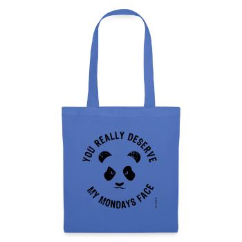Mondays Face - Tote Bag - light blue - Front