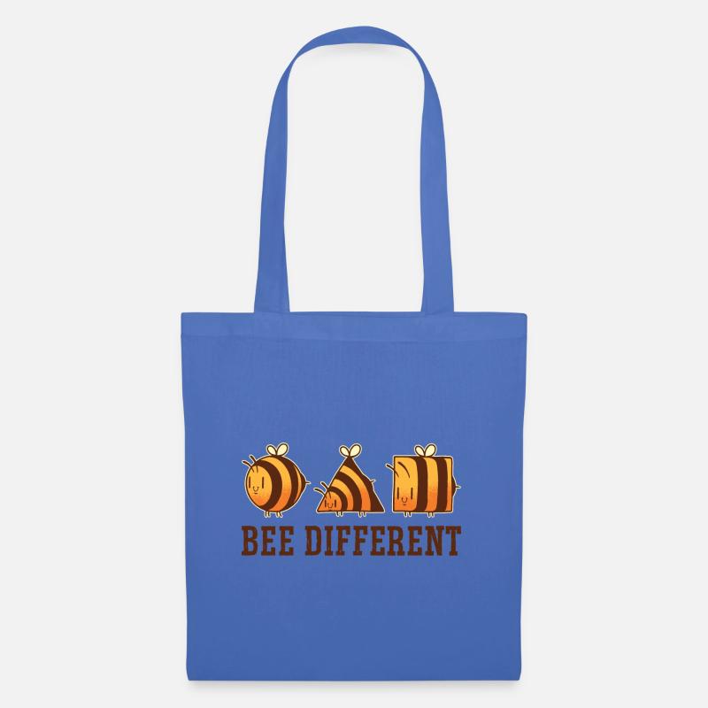 Bee Different Beekeeper Hive Beekeeping Honey Bee - Stoffbeutel - Hellblau
