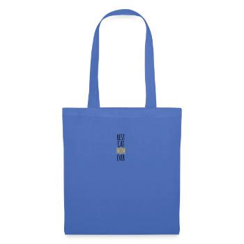 Cat Maman T-shirt maman cadeau de la fête des mères - Sac en tissu - bleu pâle - Devant