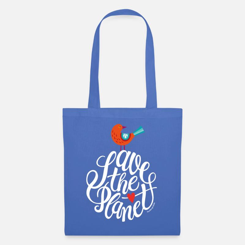 Save the planet - Stoffbeutel - Hellblau