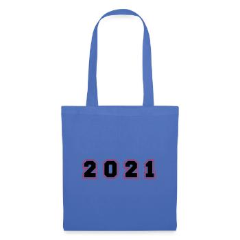 2021 Year Number - Tote Bag - light blue - Front
