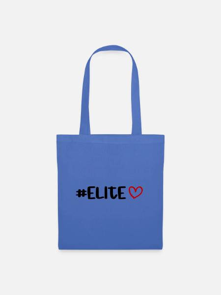 Elite Herz - Stoffbeutel - Hellblau