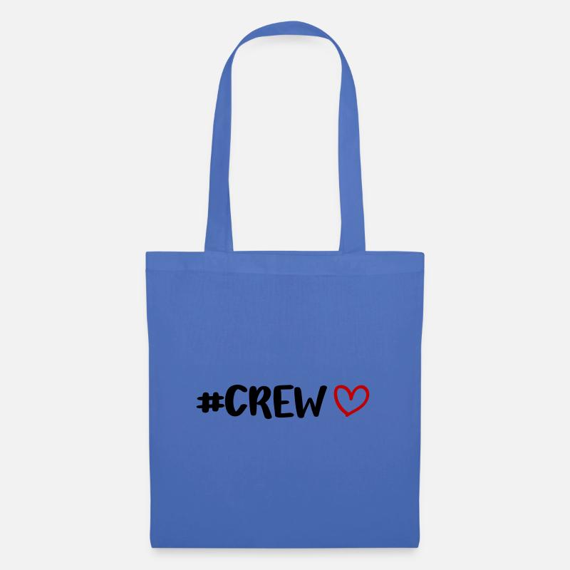 Crew Herz - Stoffbeutel - Hellblau