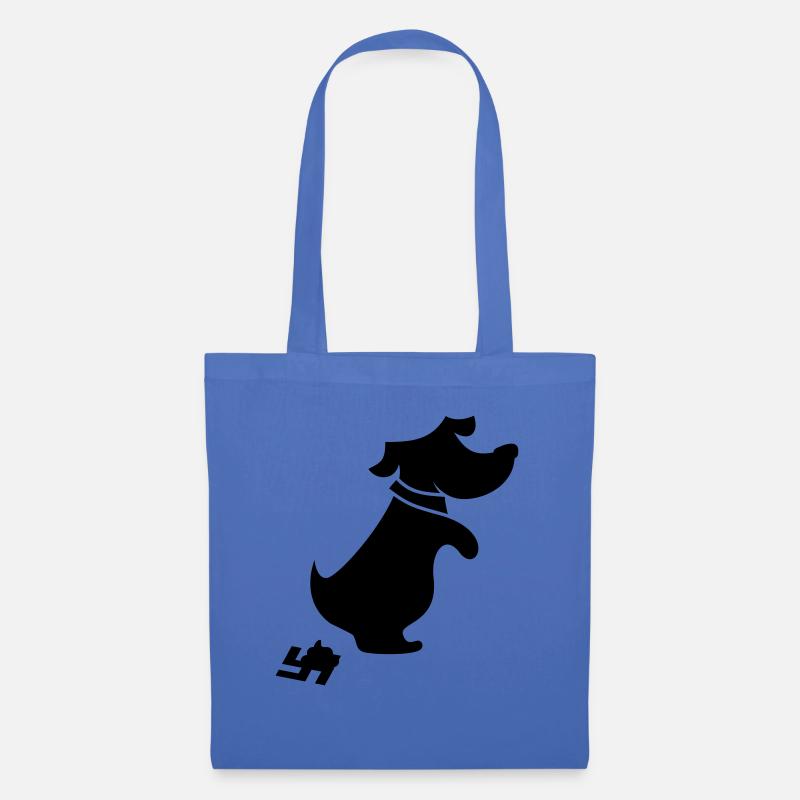Kackender Hund 3 - Stoffbeutel - Hellblau