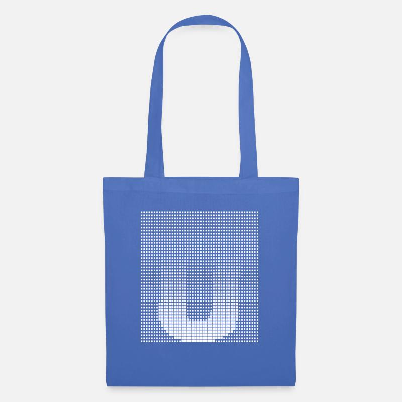 Letter U, Name, der Buchstabe U - Stoffbeutel - Hellblau