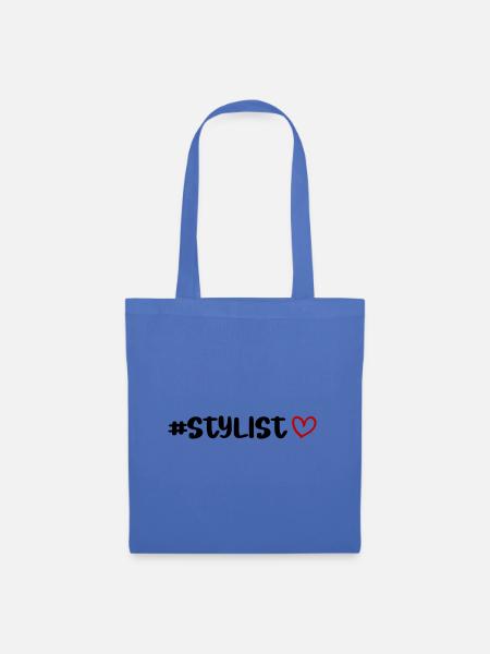 Stylist Herz - Stoffbeutel - Hellblau