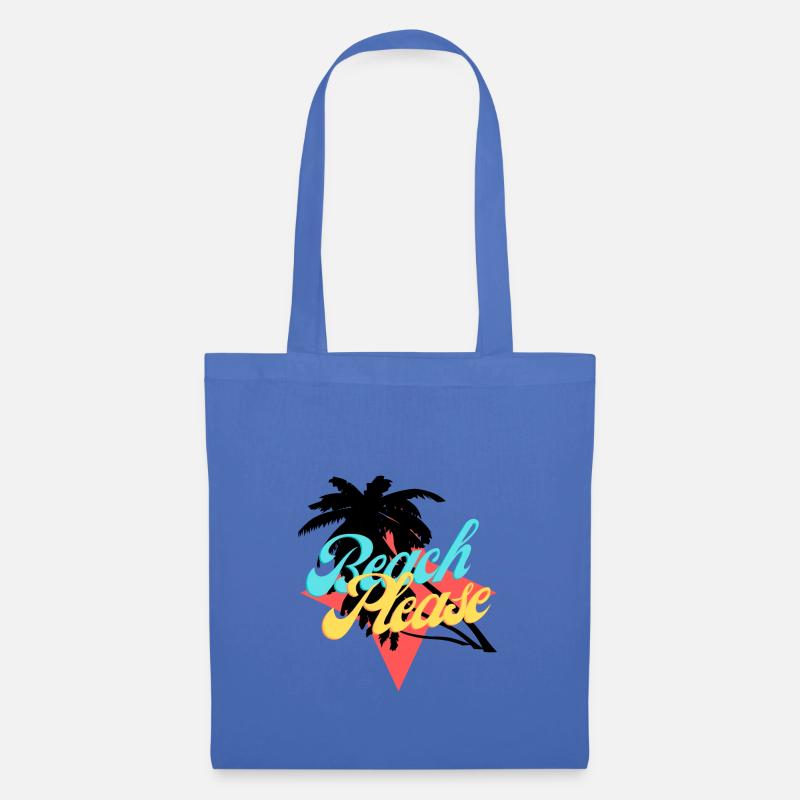 Beach Please - Stoffbeutel - Hellblau
