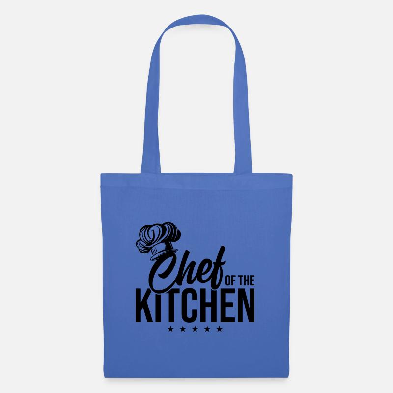 Chef Chapeau de Chef Chef - Sac en tissu - bleu pâle