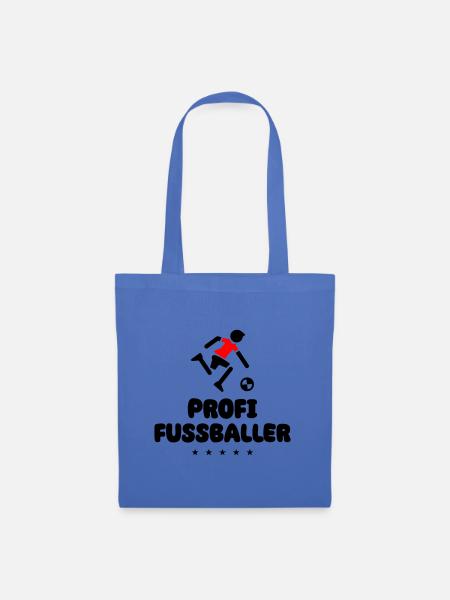 Fussball Profi - Stoffbeutel - Hellblau