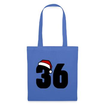 36 Number Christmas - Tote Bag - light blue - Front